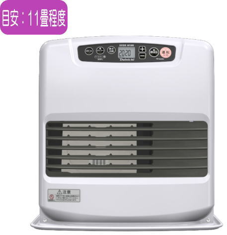 楽天市場】ダイニチ Dainichi 石油ファンヒーター ムーンホワイト FW