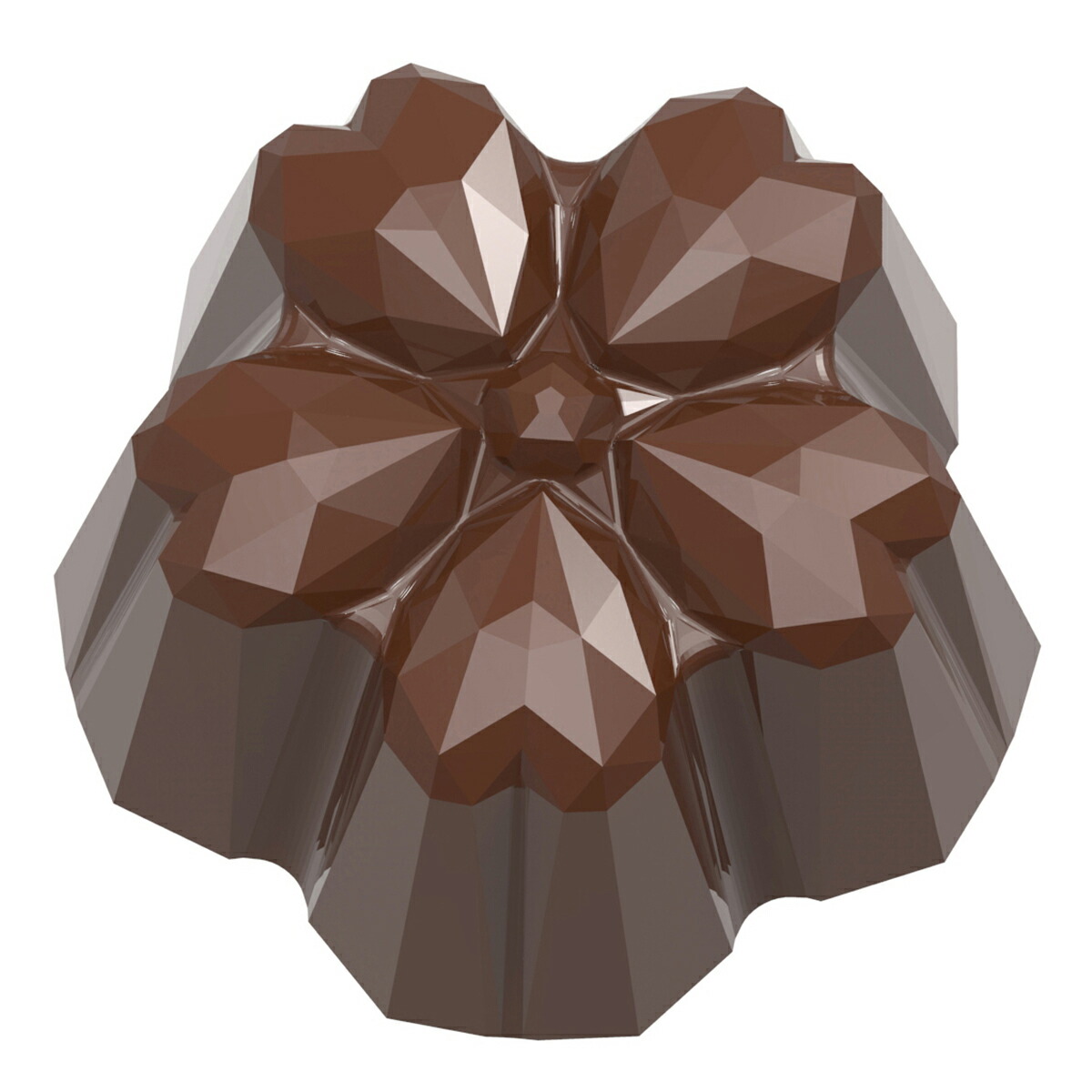 NAGA◇2枚チョコレートワールド1558 16Pカカオ豆 型マトファー