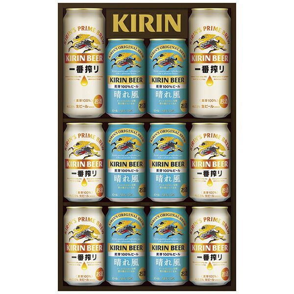楽天市場】キリン 一番搾り 晴れ風 2種セット［K-IH3］ 缶ビール 缶