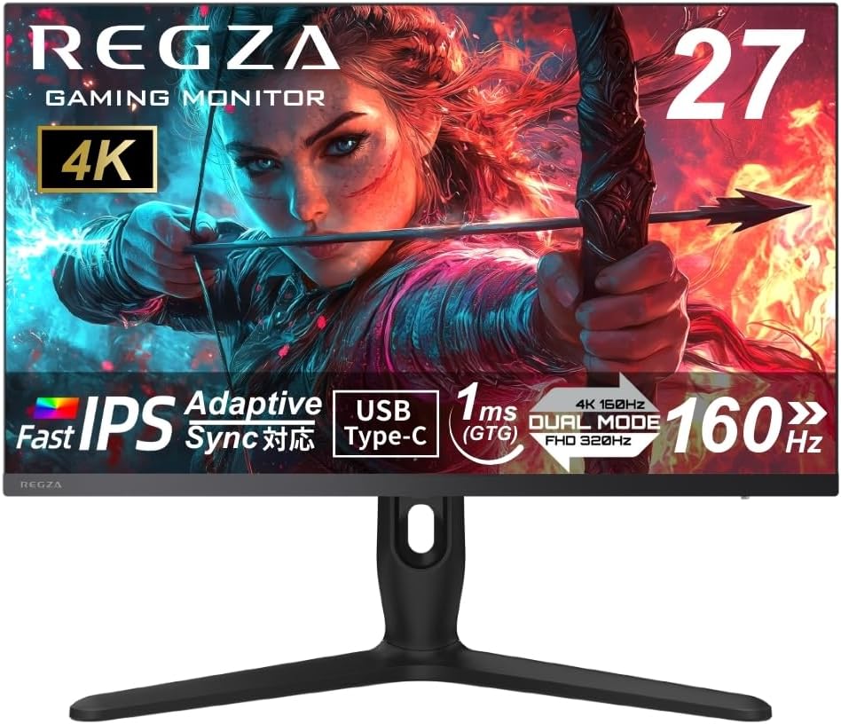 楽天市場】REGZA ゲーミングモニター 27インチ WQHD 240Hz 1ms(GTG