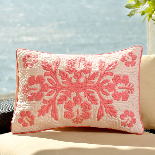 楽天市場】枕カバー ハワイアンキルト ピローカバー 枕カバー