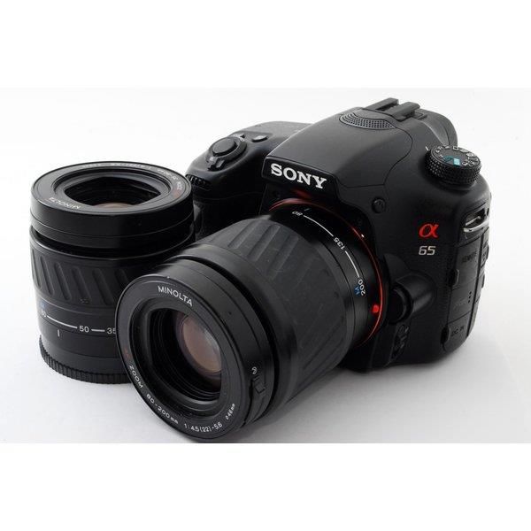 楽天市場】【中古】 ソニー SONY α65 SLT-A65V 標準&超望遠ダブル