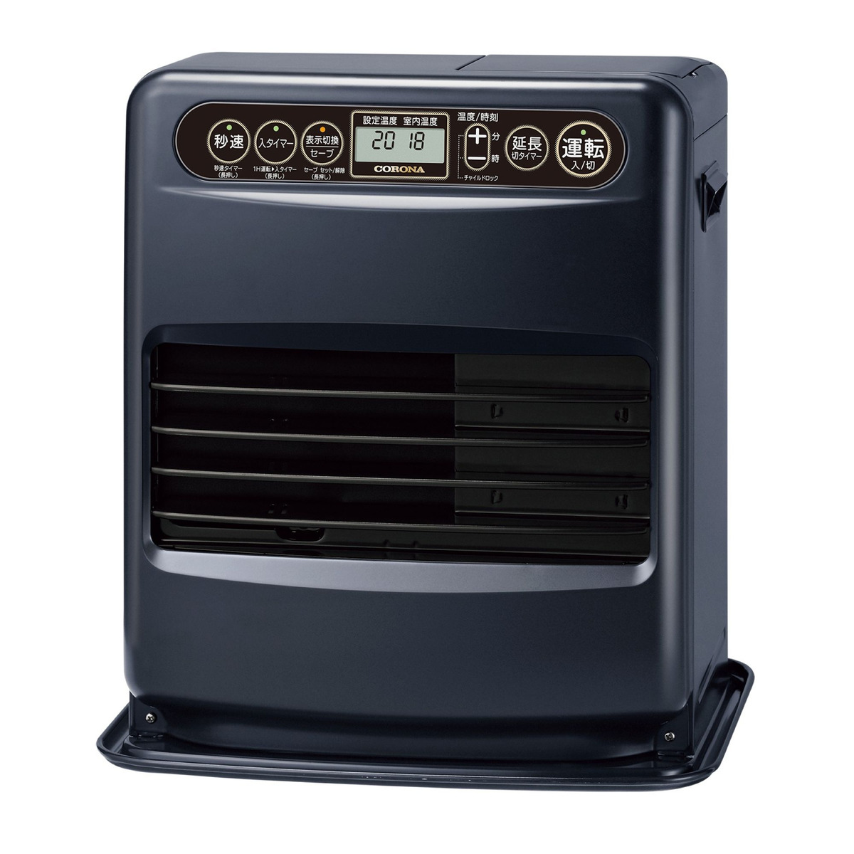 楽天市場】コロナ 石油ファンヒーター ダークネイビー FH-MVC5725BY AD