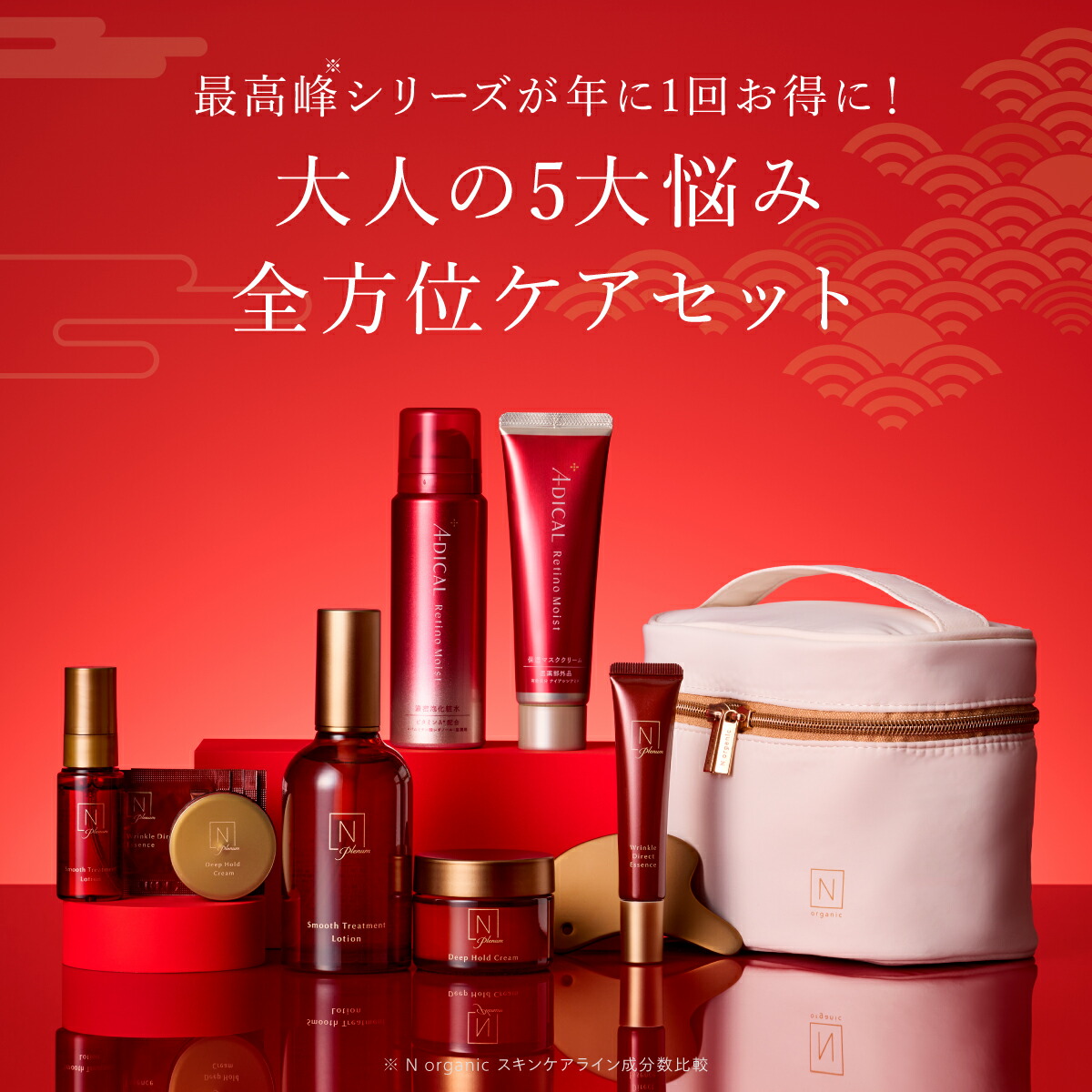 残り2000個 N organic Plenum 福袋 2026 61%OFF 豪華13点セット 3ヶ月