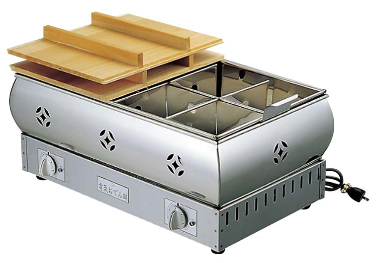 楽天市場】おでん鍋 電気タイプ【尺5：6ツ仕切 容量14L】【外寸