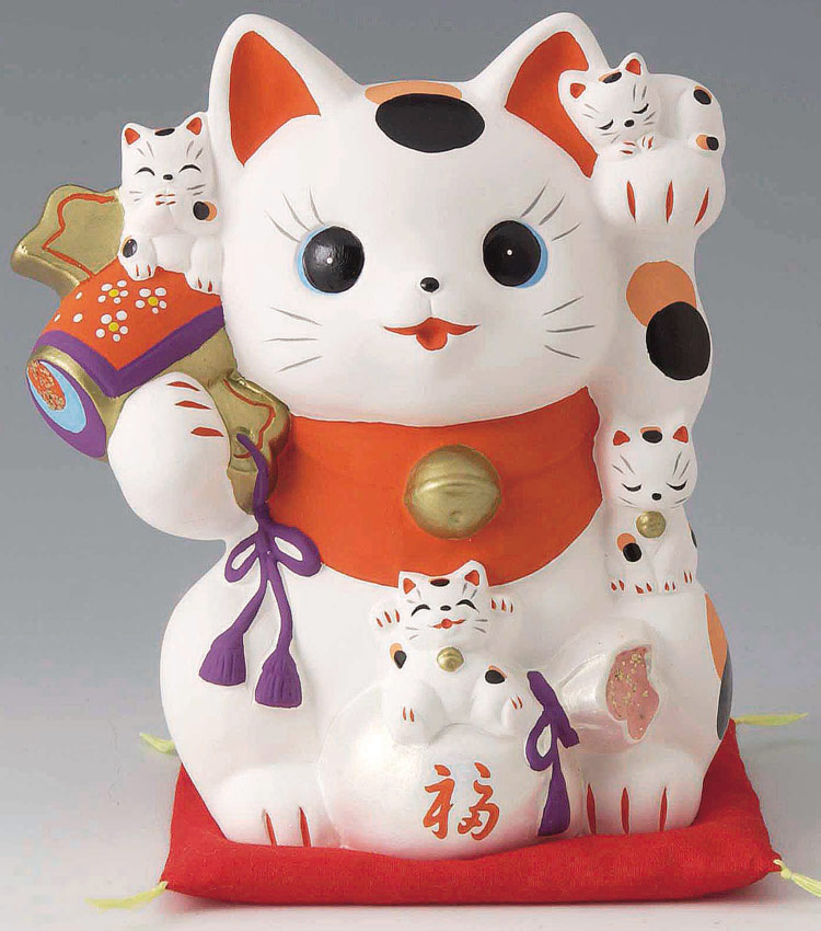 楽天市場】開運招福の縁起物、笑う門には福来る！ 笑福喜楽 陶器製