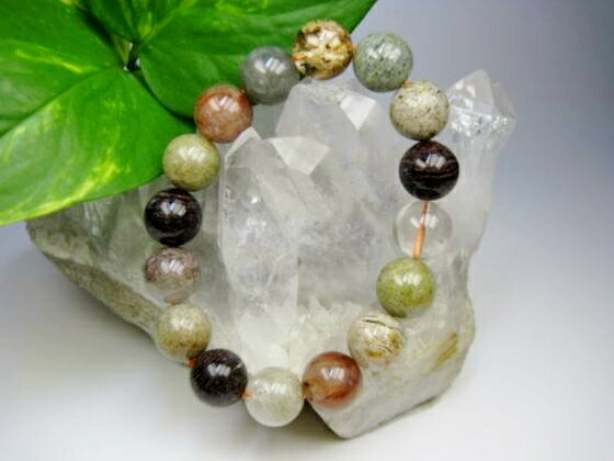 楽天市場】【ブレスレット】千層ガーデンクォーツ品質AAΦ14.5±0.2mm