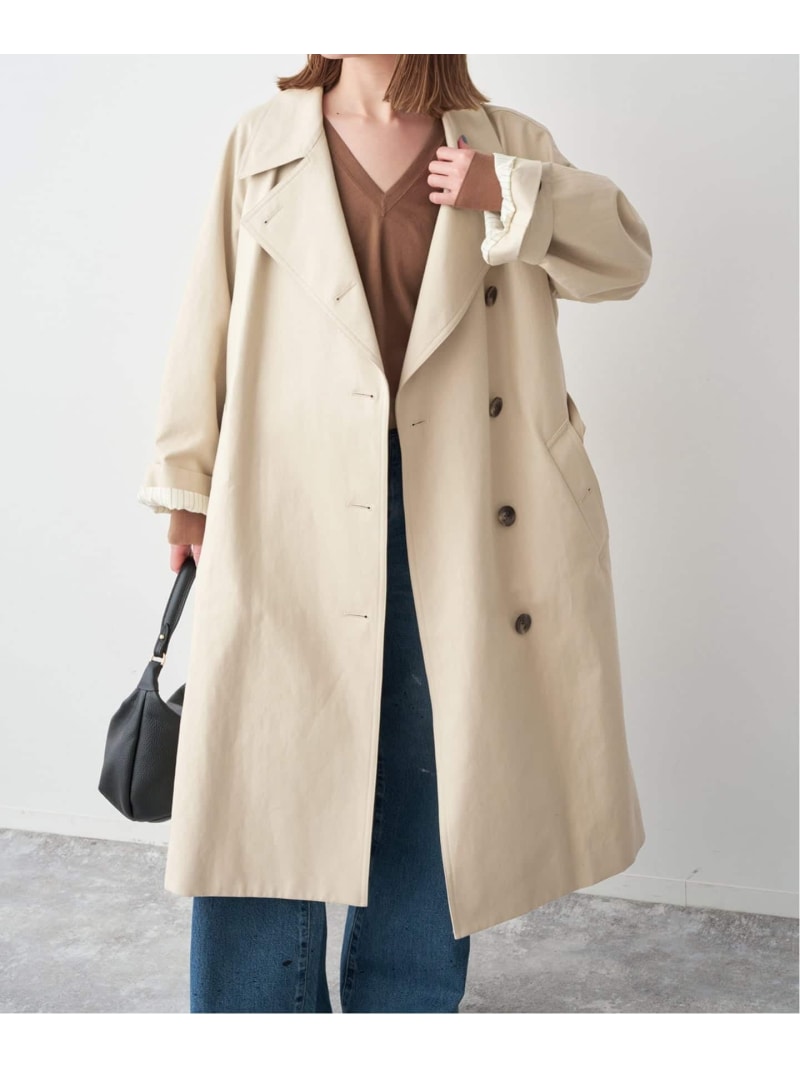 楽天市場】【SALE／40%OFF】ノーカラーリバーコート Spick & Span