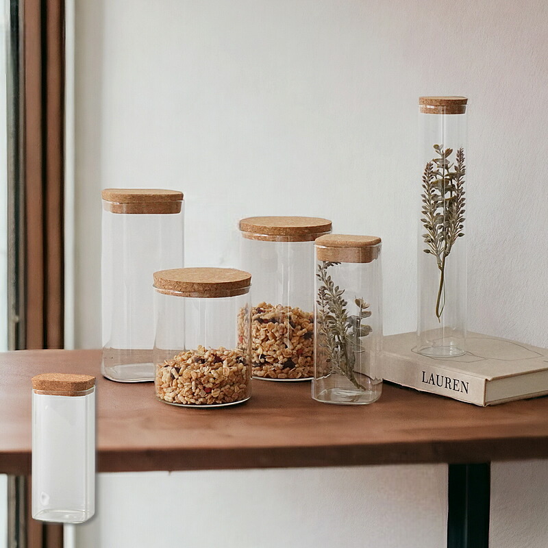 楽天市場】ガラスドーム ウィズコルク 直径10×高さ16cm コレクション