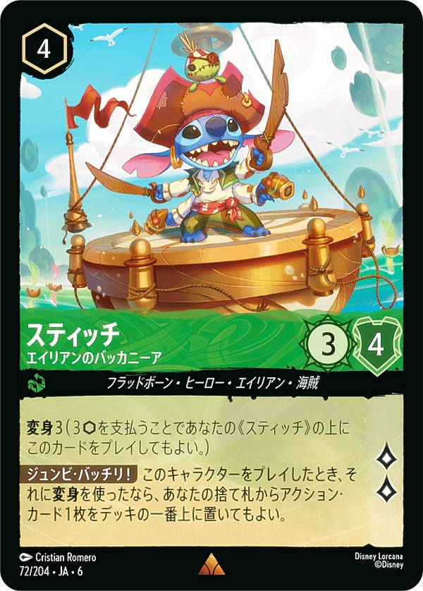 ロルカナ スティッチ ロックスター プロモ ロルカナ スティッチ ロック