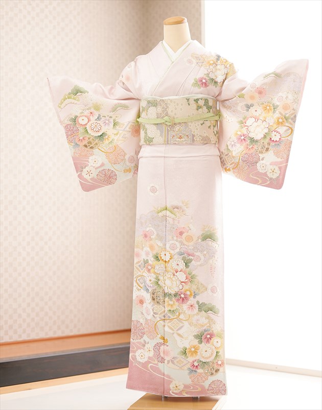 楽天市場】訪問着レンタル 卒業式 hw1635 着物レンタル 母 入学式 結婚