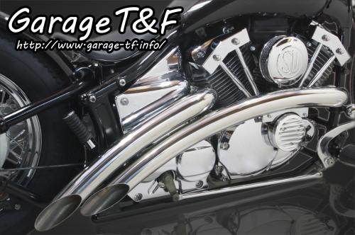 楽天市場】Garage T&F ガレージ ベントマフラー タイプ1 バルカン400