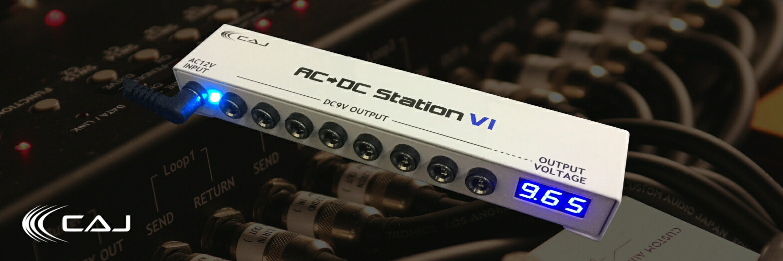 楽天市場】CUSTOM AUDIO JAPAN エフェクター用パワーサプライ DC/DC