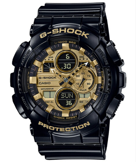 楽天市場】カシオ Gショック ブラック＆ゴールド GA-110GB-1AJF CASIO