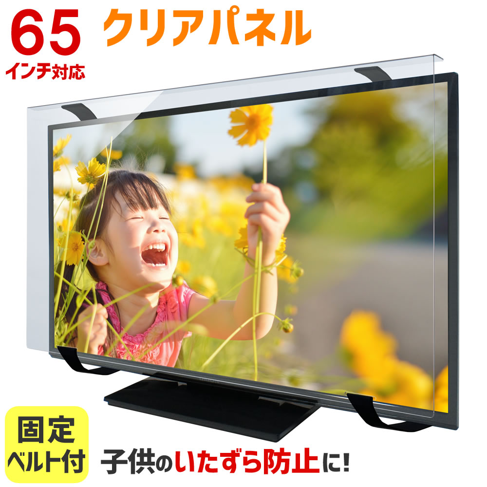 楽天市場】有機ELテレビ保護パネル 65インチ 65型 クリアパネル 固定