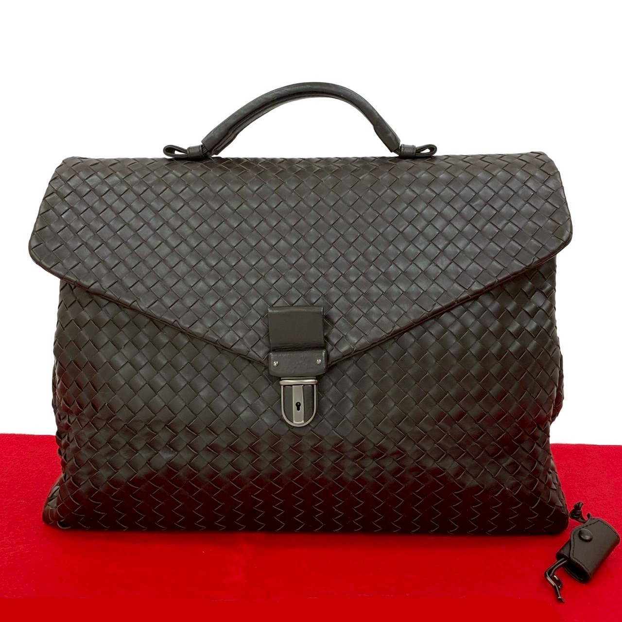 楽天市場】ボッテガヴェネタ ブリーフケース ビジネスバッグ 黒