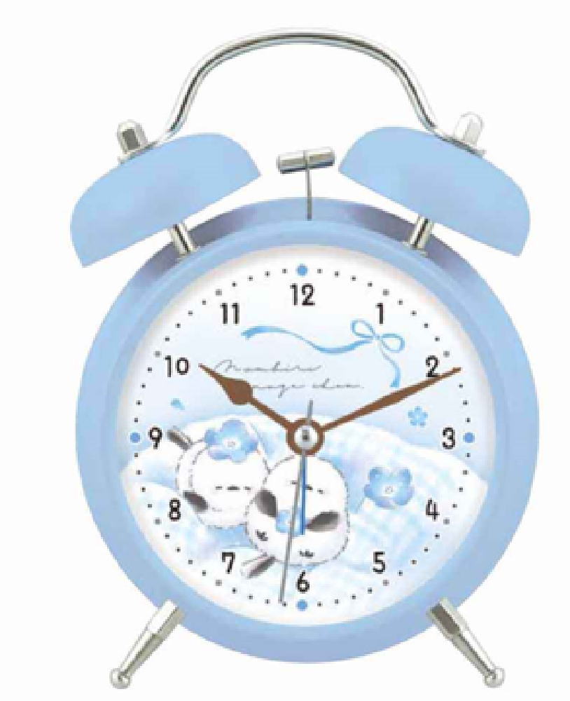 楽天市場】のんびりえながちゃん【ベル付きアラームクロック 目覚まし