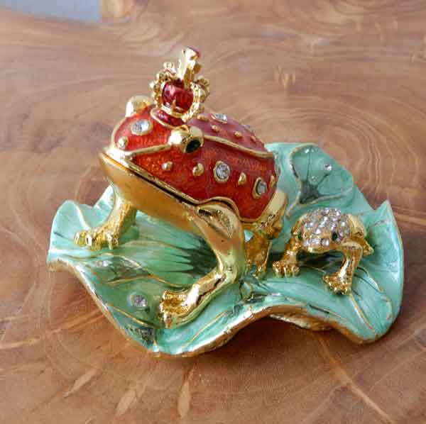 楽天市場】かえる カエル 蛙 宝石箱 ジュエリーボックス ジュエリーBOX