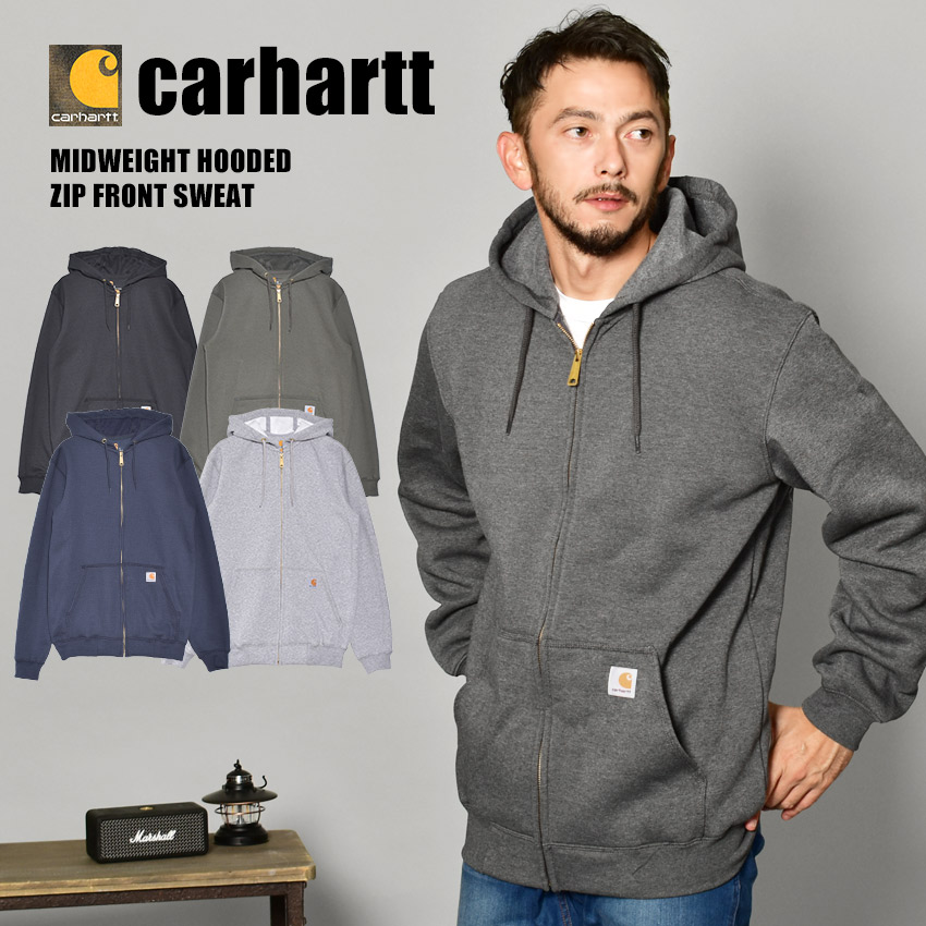 楽天市場】CARHARTT カーハート パーカー ミッドウェイト フード