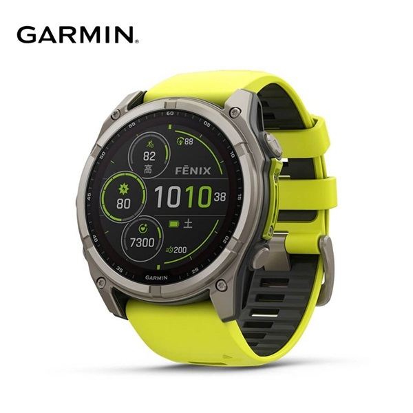 GARMIN(ガーミン)fenix 8 Sapphire Dual Power 51mm Amp Yellow「010
