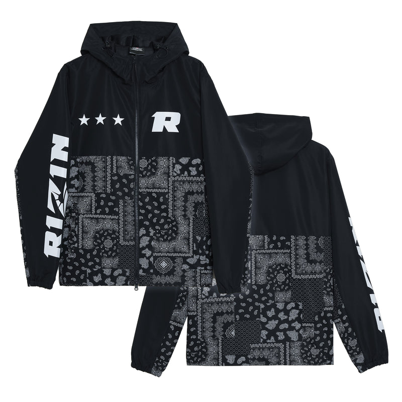 RIZIN セットアップ ブラック ペイズリー XXLサイズ ballsyxLee