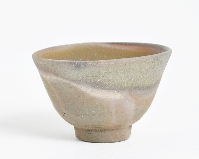 渡辺聡 師森陶岳 備前焼 花入 渡辺聡 師森陶岳 備前焼