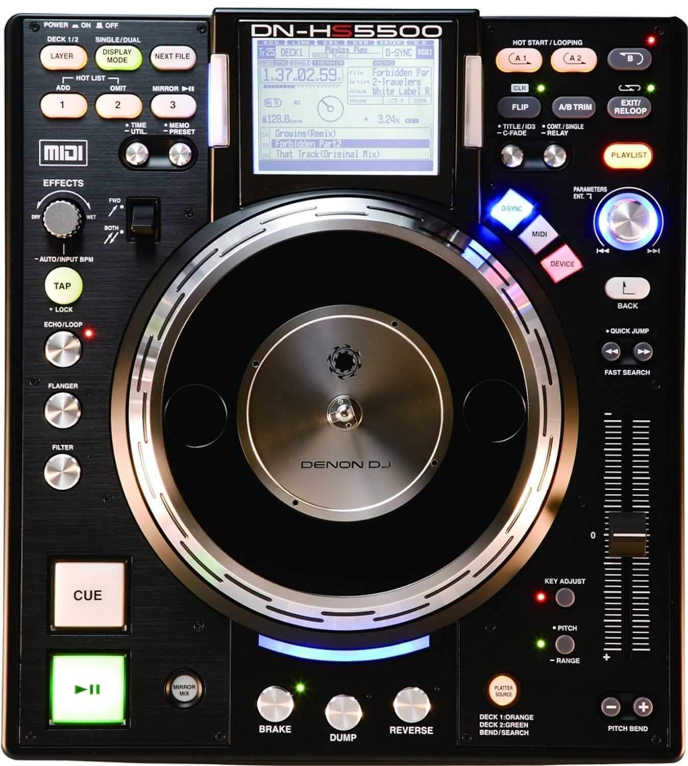 Denon DJ DN-HS5500 Direct Drive Media Player/Controlr