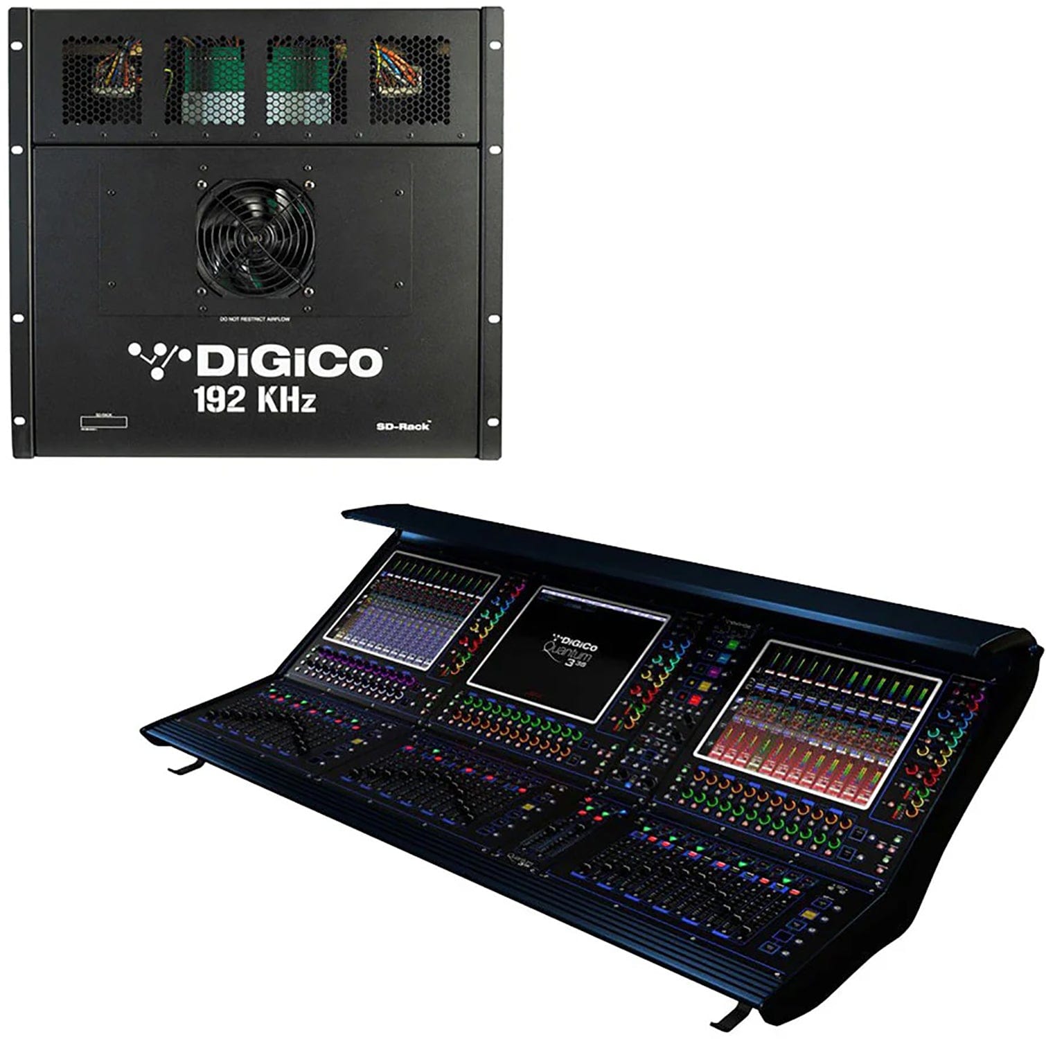 DiGiCo Quantum 338 Digital Mixing Console SD Package - MADI and