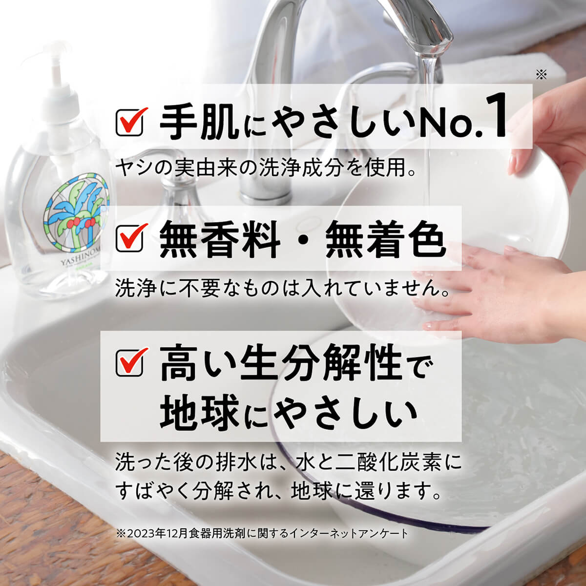 サラヤ｜＜終了＞ ヤシノミ 洗剤 480mL 詰替用: サラヤ公式通販