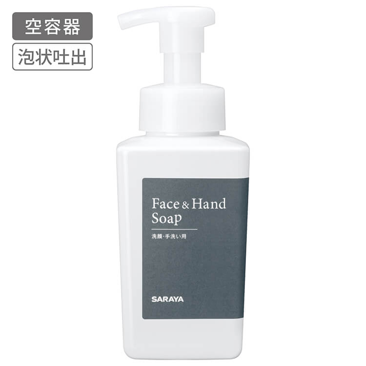 サラヤ｜詰替ボトル 400mL SB-400FF型 RC 白色 洗顔・手洗い用: サラヤ