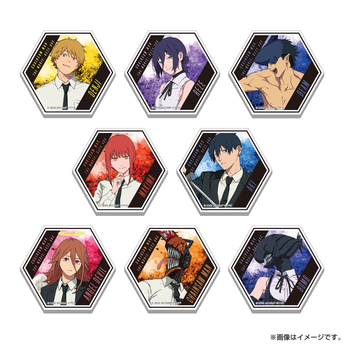 劇場版『チェンソーマン レゼ篇』 ビジュアルフェイスタオル