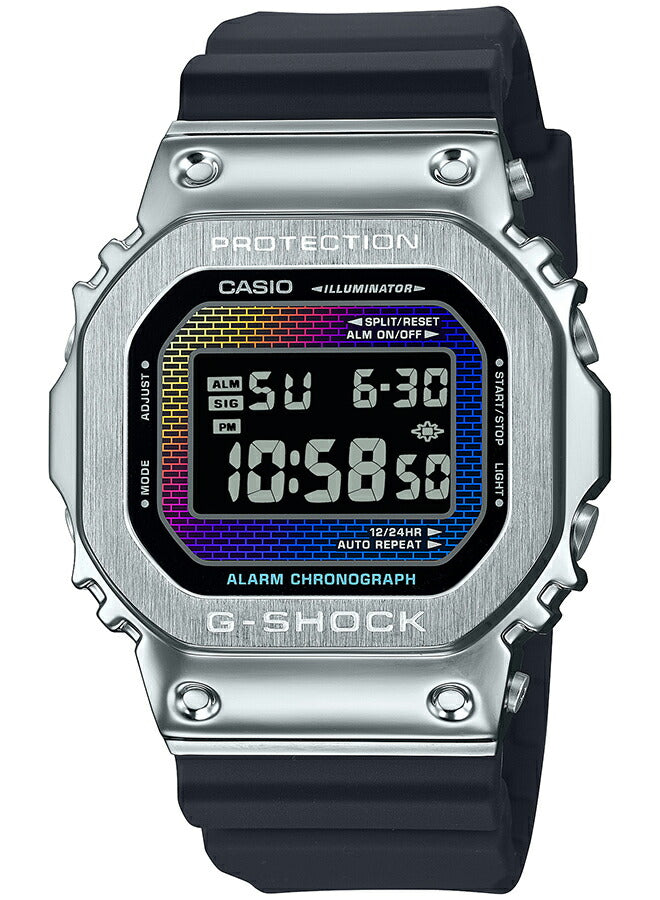 G-SHOCK レインボー ブリック ウォール メタルカバード GM-5600RW-1JF