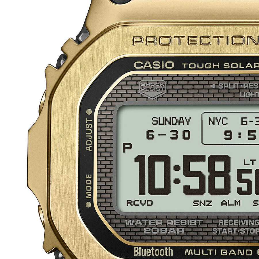 G-SHOCK フルメタル MIP液晶モデル ゴールド GMW-BZ5000GD-9JF メンズ
