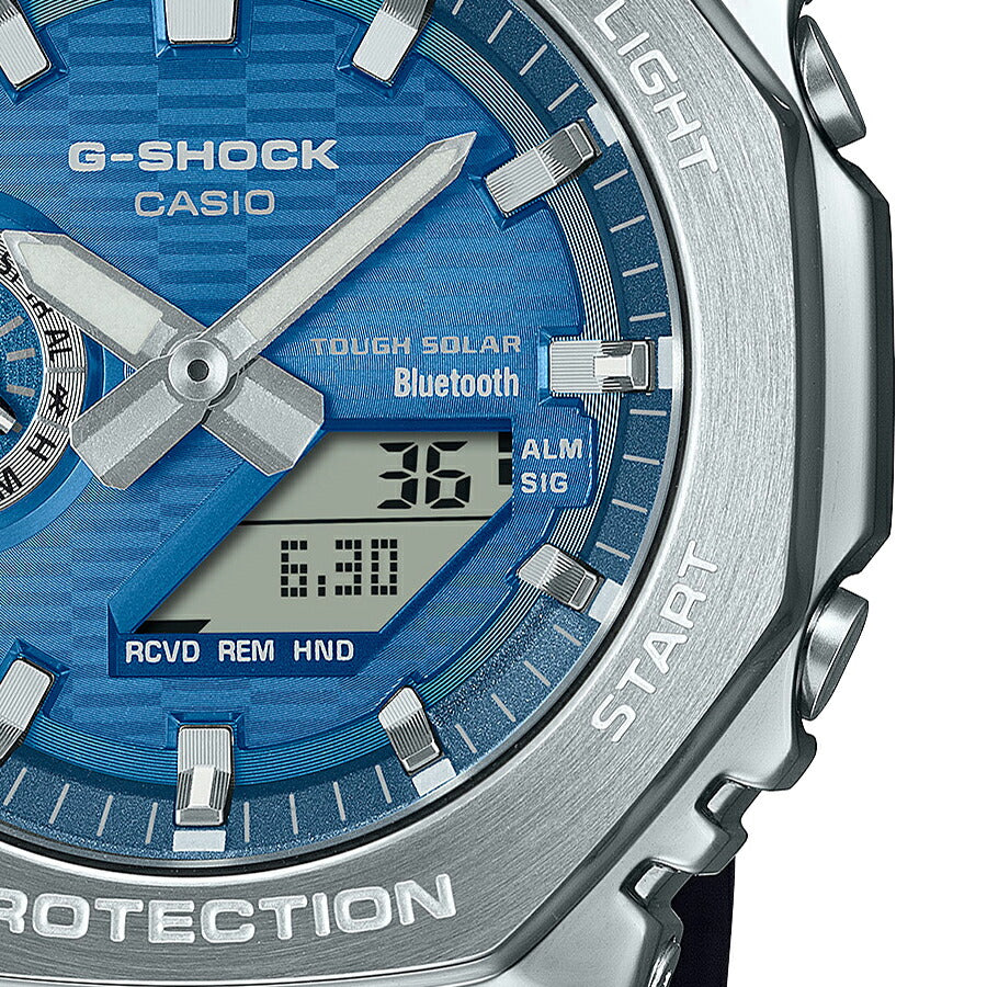 G-SHOCK メタルカバード オクタゴン GBM-2100A-2BJF メンズ ソーラー