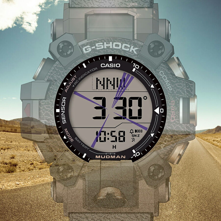 G-SHOCK マッドマン EARTHWATCH コラボレーションモデル 2025 カバ GW