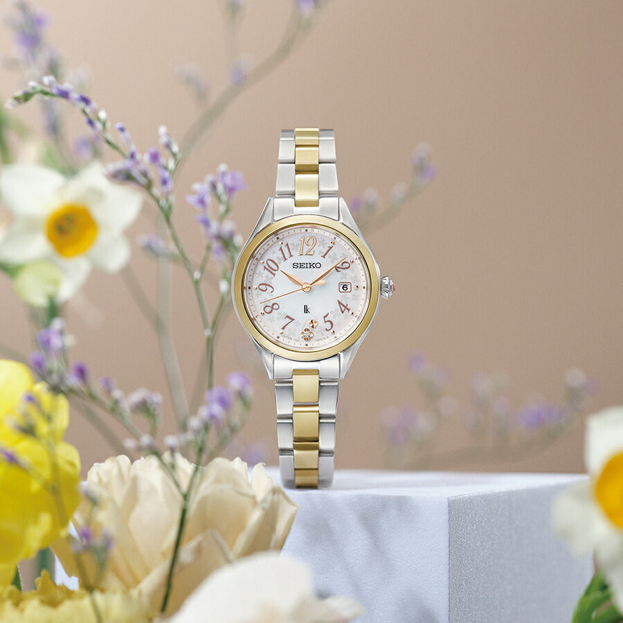 セイコー ルキア LUKIA Grow フラワーガーデン SSQW092 レディース