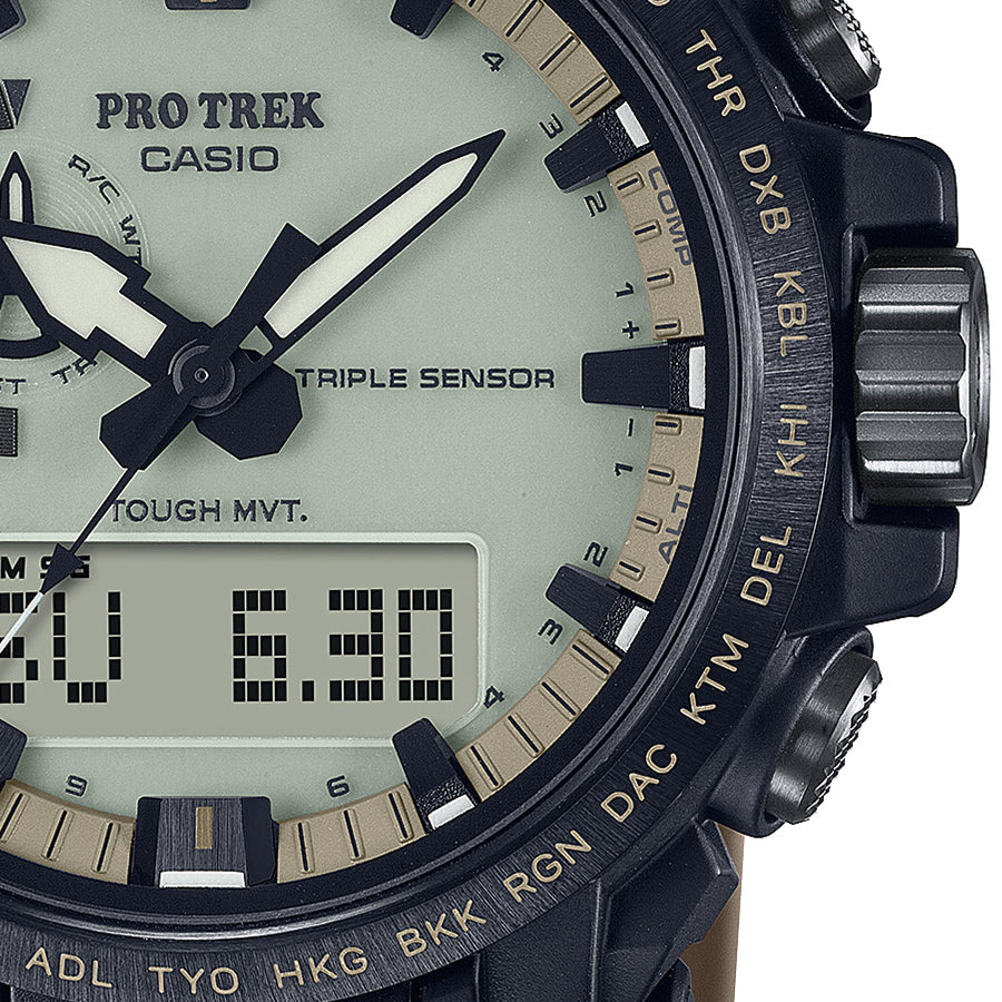 プロトレック クライマーライン 全面蓄光ダイヤル PRW-61LD-5JF メンズ