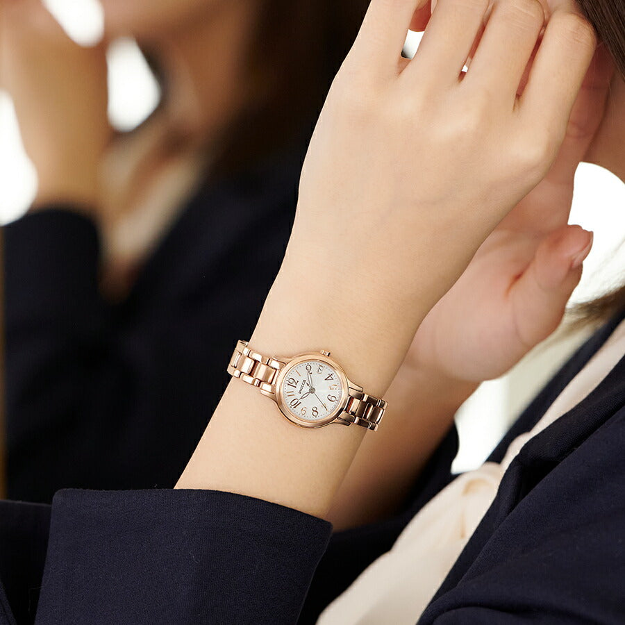 シチズン ウィッカ ソーラー フラワーパターンダイヤル KH4-963-13