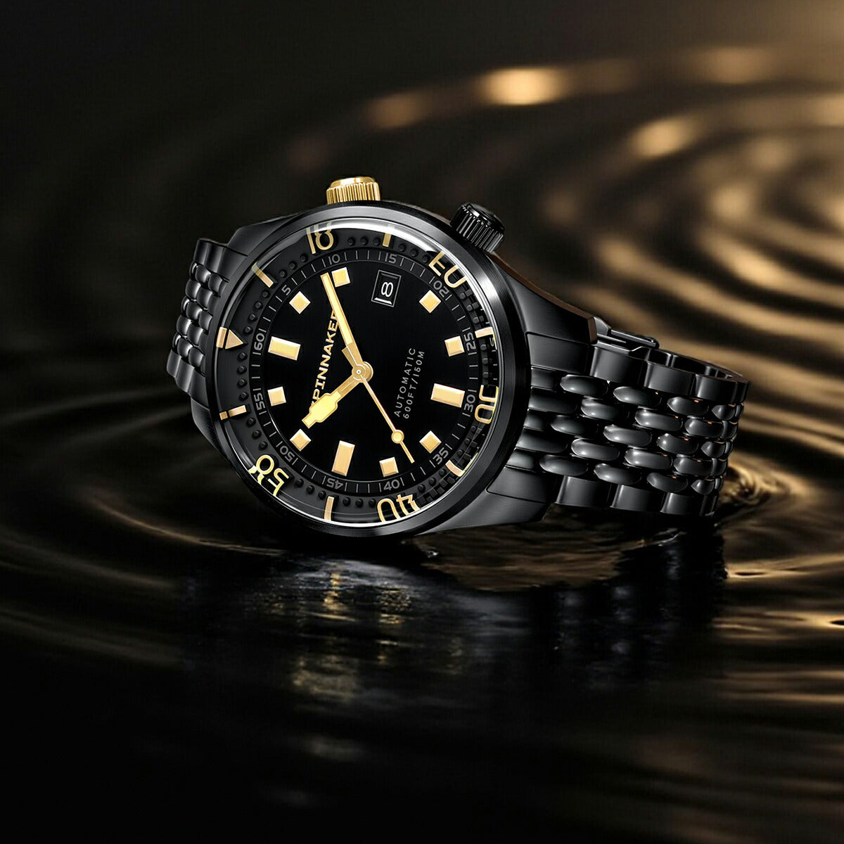 スピニカー ブラッドナー ブラック&ゴールド コレクション SP-5062-44