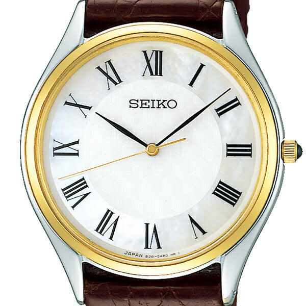 セイコー ドルチェ&エクセリーヌ ペア クオーツ SACM152 メンズ 革