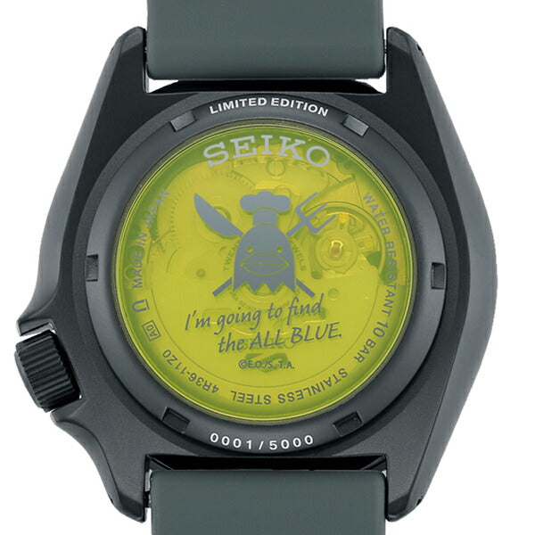 セイコー 5スポーツ ワンピース コラボ 限定 サンジ SBSA155 メンズ