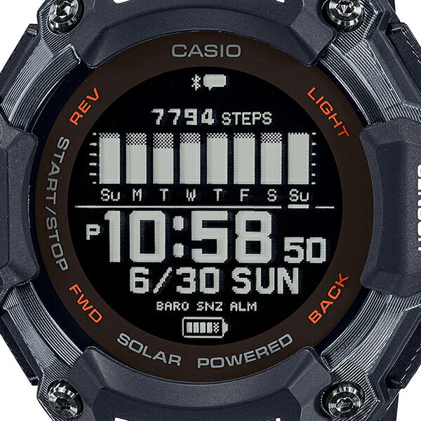G-SHOCK G-SQUAD GBD-H2000-1AJR メンズ GPS ソーラー Bluetooth