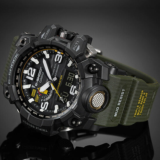 G-SHOCK マッドマスター GWG-1000-1A3JF メンズ 電波ソーラー アナデジ