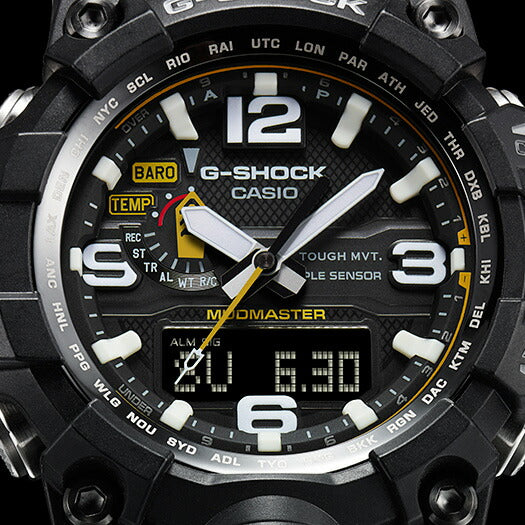 G-SHOCK マッドマスター GWG-1000-1A3JF メンズ 電波ソーラー アナデジ