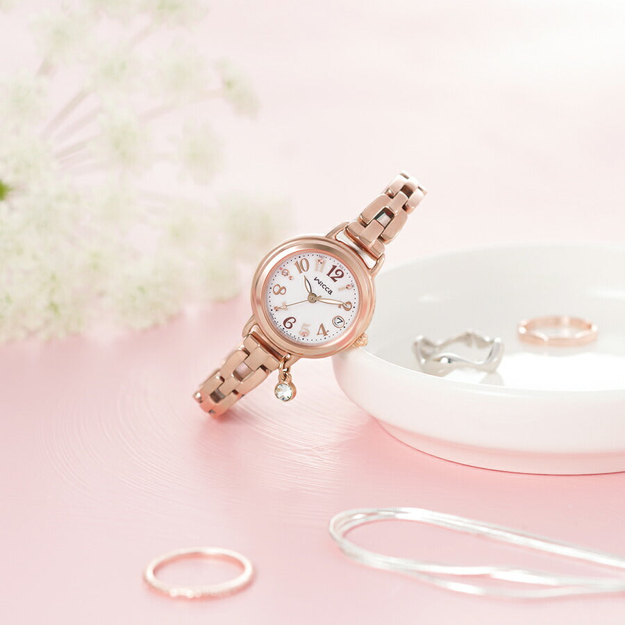 シチズン ウィッカ ブレスライン KL0-561-17 レディース ソーラー 電波