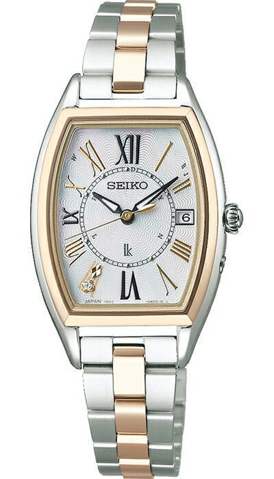 セイコー ルキア レディダイヤ SSQW052 レディース ソーラー電波