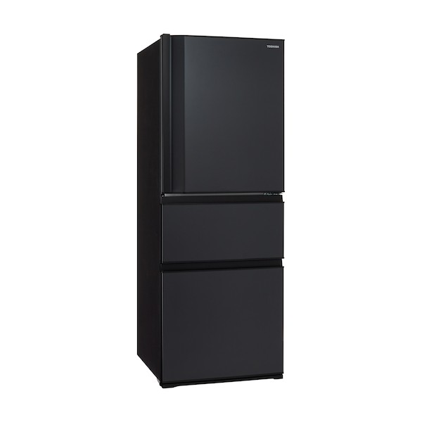 東芝 3ドア 冷蔵庫 GR-Y33SC(KZ)((KZ)マットチャコール): 家電商品