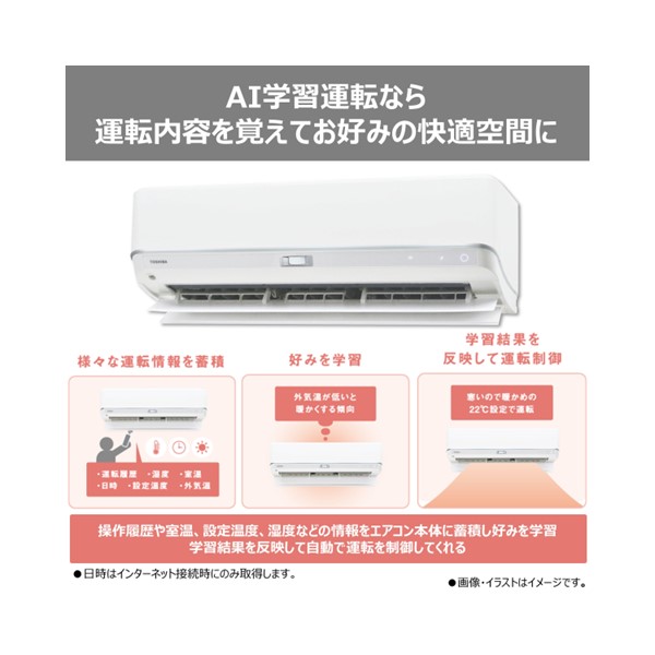 東芝 エアコン 大清快 RAS-U281DZ(W)set: 家電商品｜東芝ライフ