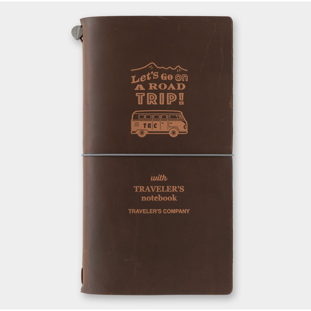 TRAVELER'S notebook Brown ROAD TRIP – TRAVELER'S COMPANY USA