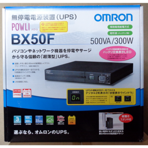 オムロン 超薄型 UPS BX50F | タテムラ・オンライン・ショップ